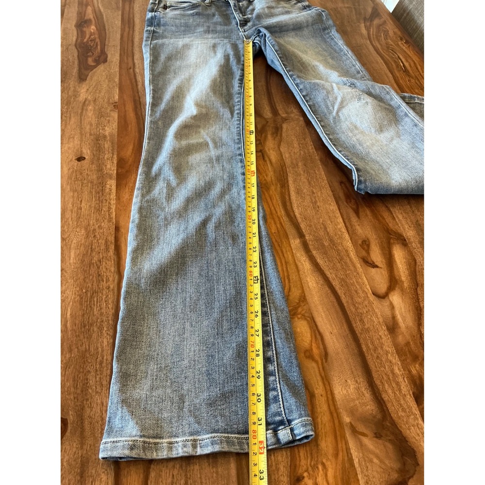 Judy Blue Boot Cut Jeans Womens 3/26 Light Wash Mid Rise Stretch Denim JB82331LT - Picture 6 of 15